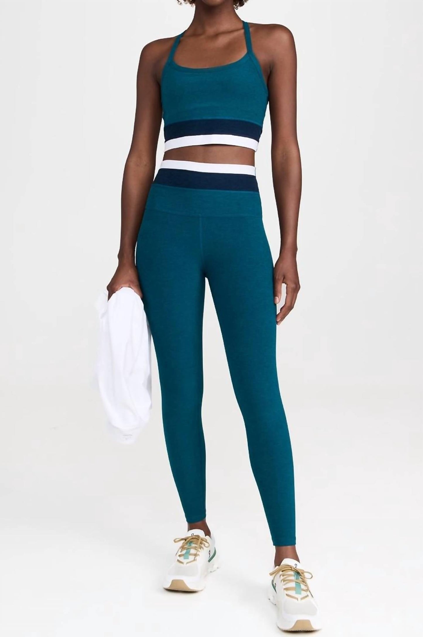 Beyond Yoga - Spacedye Horizon Colorblock High Cropped Tank Top