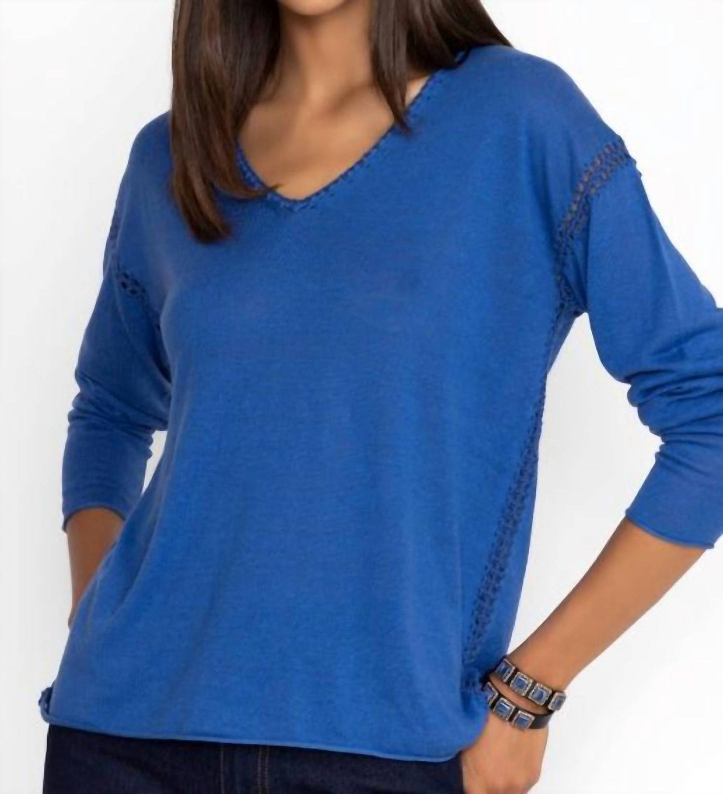 Johnny Was - LIGHTWEIGHT WHIPSTITCH PULLOVER