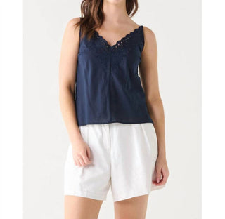 Black Tape - Eyelet Camisole