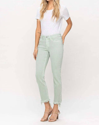 Vervet By Flying Monkey - CALÇA JEANS RETA CROP