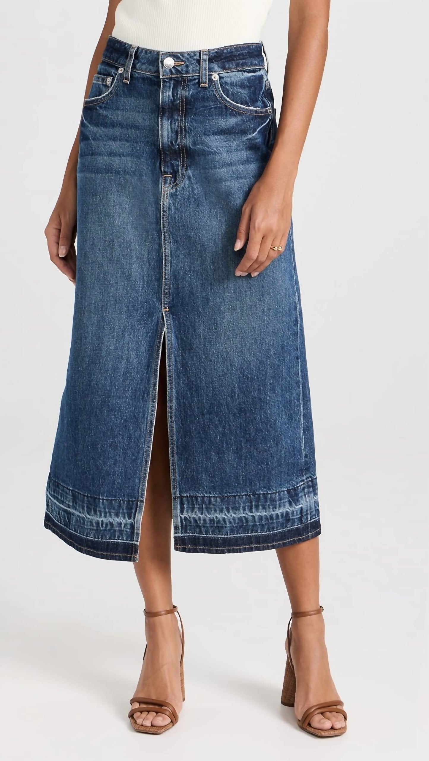 Simkhai - Saia Midi com bainha Della Release