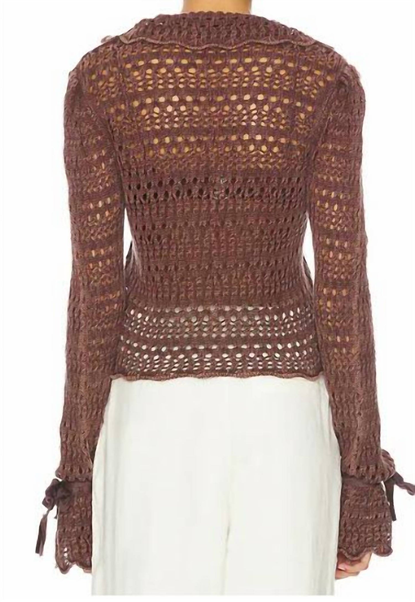 Free People - Pointelle Pullover Top
