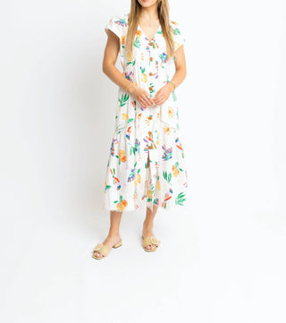 Karlie - Vestido longo tucano