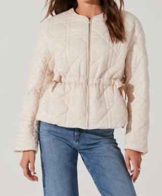 Astr - Joslyn Diamond Quilted Jacket