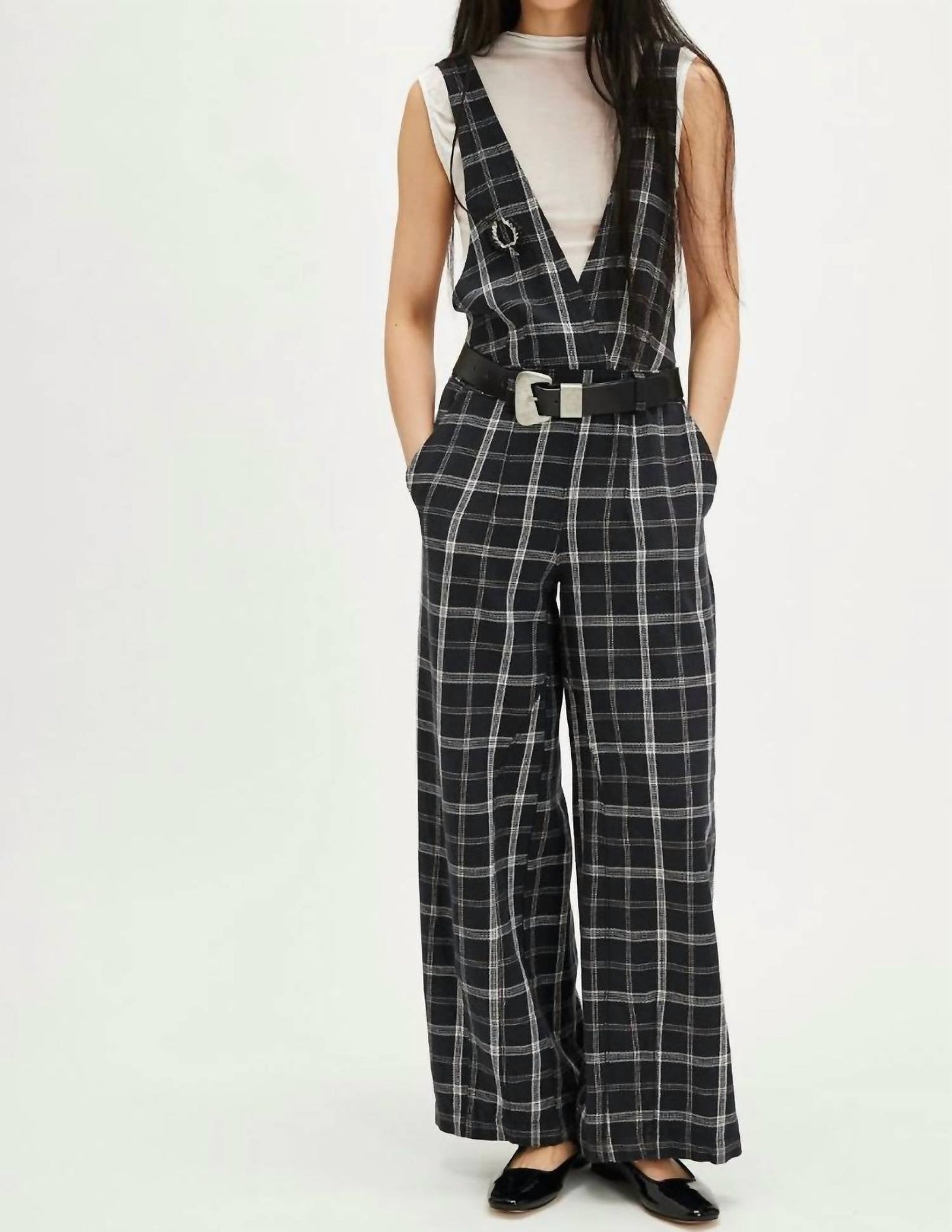 Free People - Mara Menswear Overalls