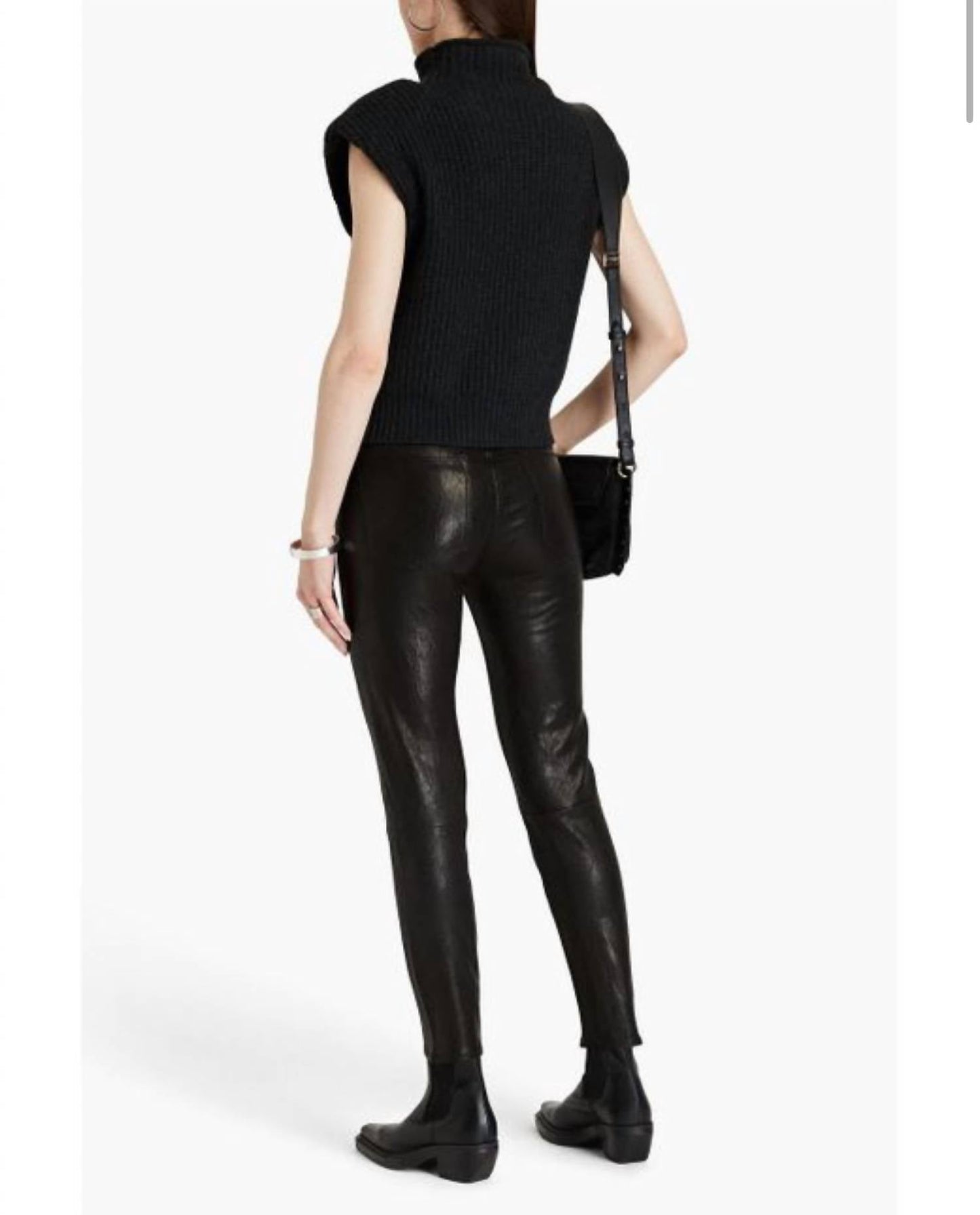 Frame - Le High Leather Pants