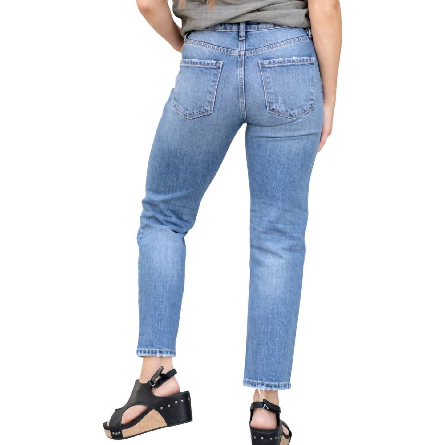 Kancan - Yumi High Slim Straight Jeans