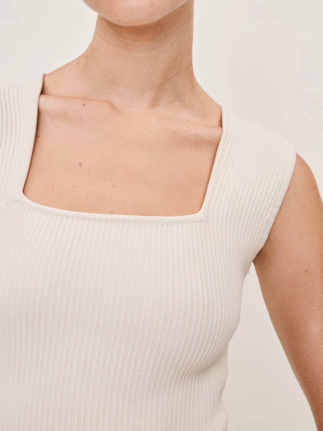 Dl1961 - Women'S - Square Neck Top Instasculpt™ Rib