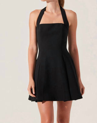 Astr - Vestido curto com decote halter Lilibeth