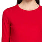 Goldie - Long Sleeve Cropped Boy Crew Tee