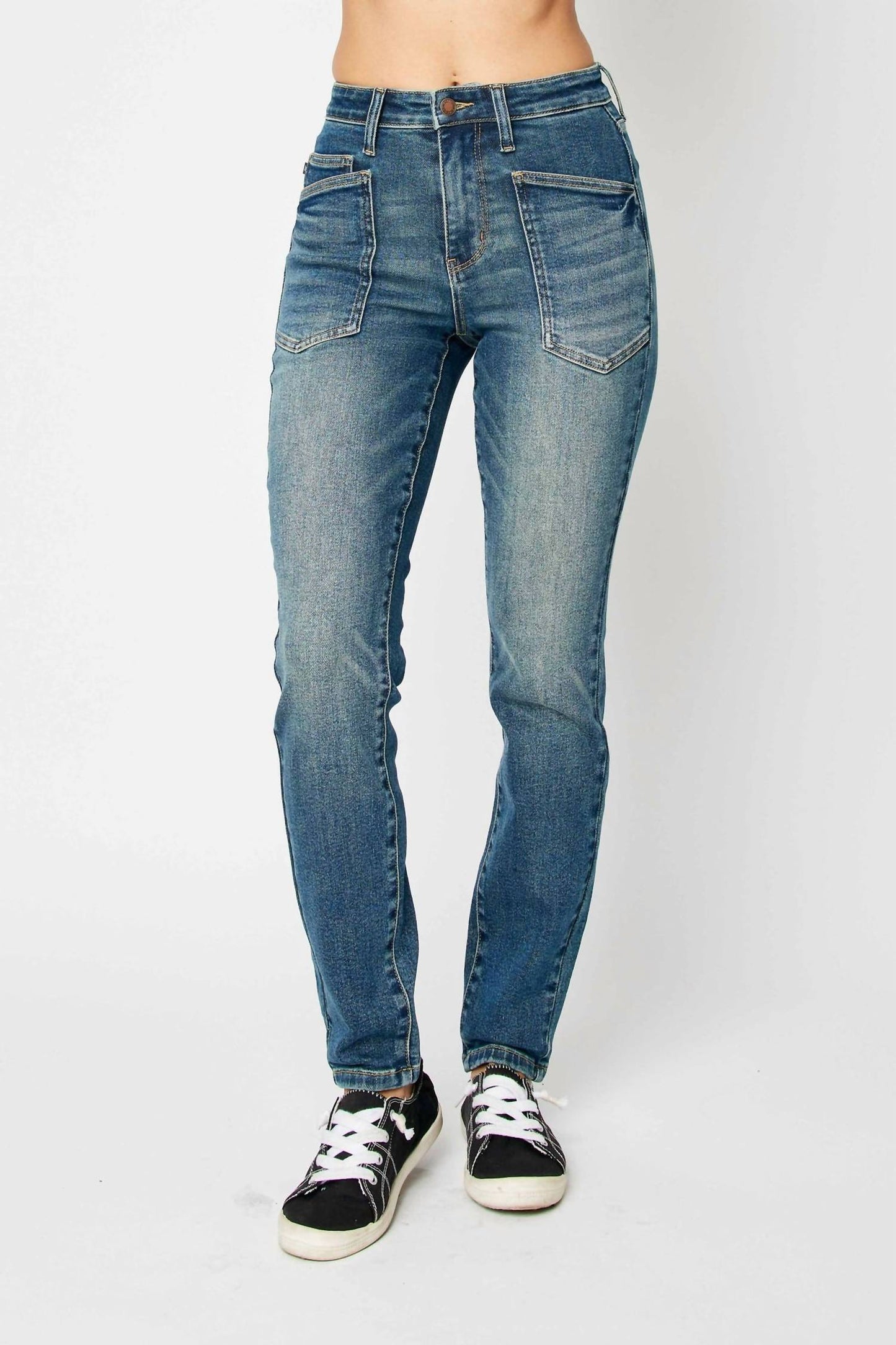 Judy Blue - High Waist Classic Relaxed Denim Jeans
