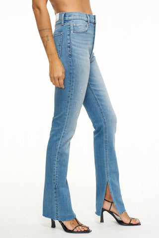 Pistola - Colleen Calça Jeans Slim Boot de Cintura Alta