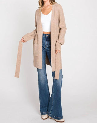 Be Cool - Belted Cardigan