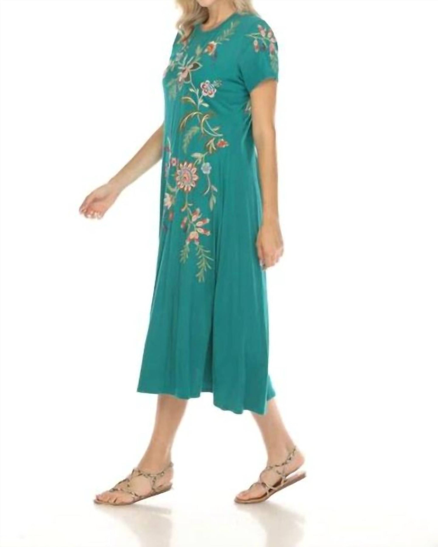 Johnny Was - CREW NECK SWING DRESS JULIANNA