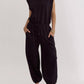 Entro - Harbor Sleeveless Waist Tie Jumpsuit