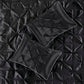 7 Piece Tufted Comforter Set Black California King