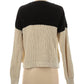 Miou Muse - Women's Colorblock Sweater Top