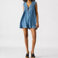 Steve Madden - Pleated Denim Mick Romper