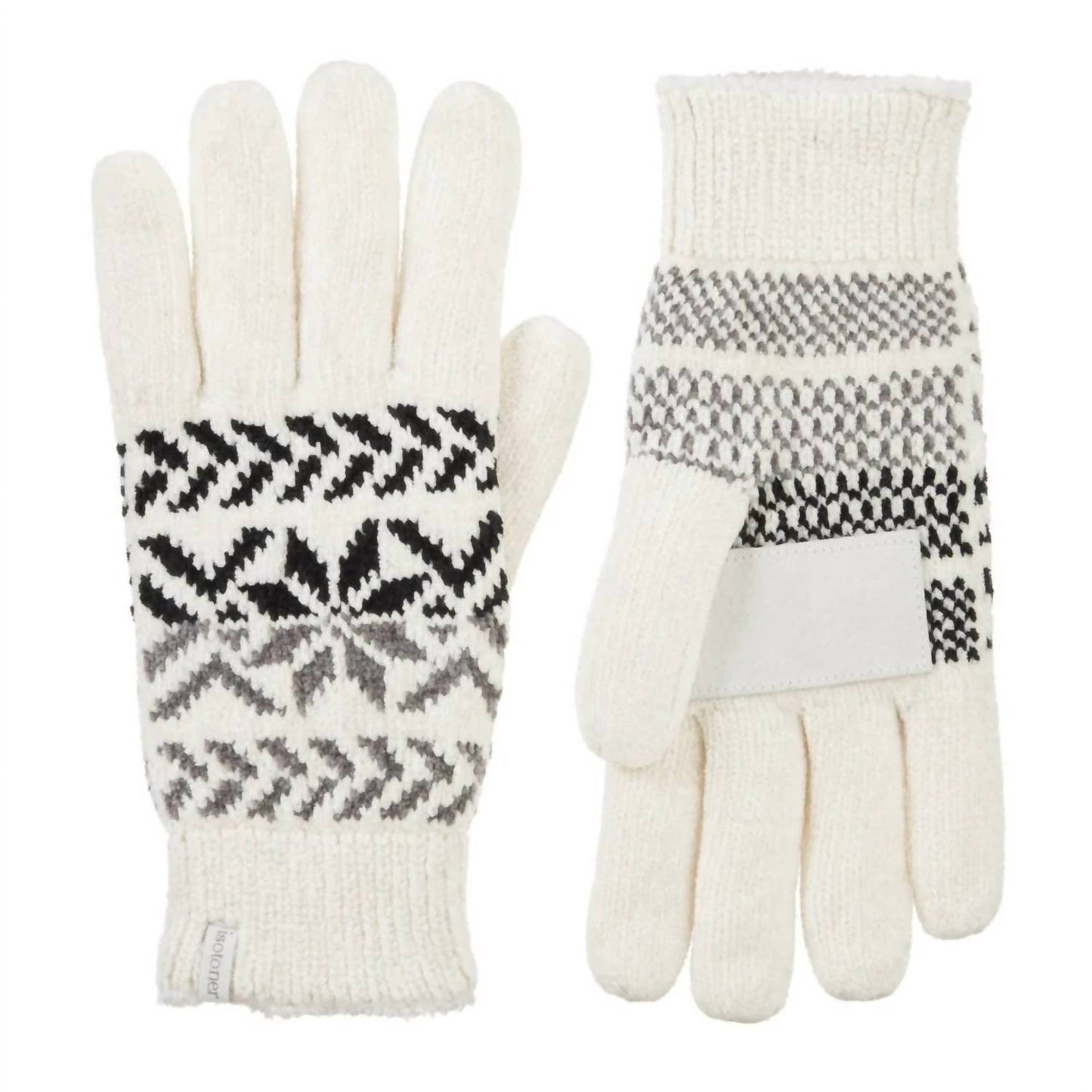 Isotoner - Women’s Chenille Snowflake Gloves