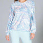 Pj Salvage - Molten Marble Long Sleeve Lounge Top