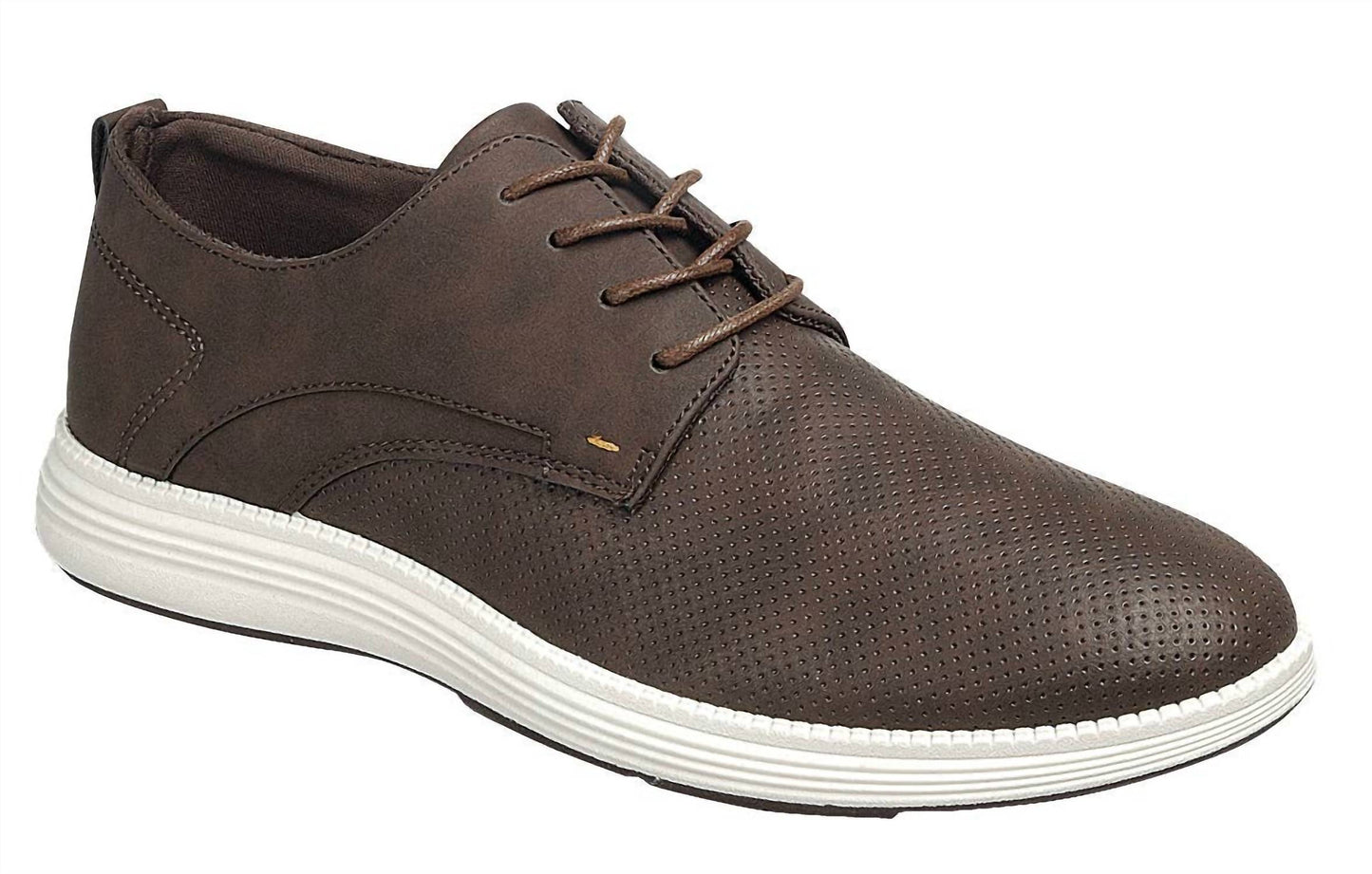 Mars Sky - Men's Forever Captain 5 Dot Print Lace Up Oxfords Shoes