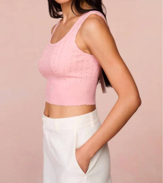 Loveshackfancy - Prague Scoop Neck Tank Top