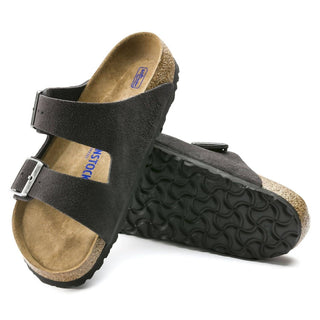 Birkenstock - Unisex Arizona Velvet Soft Footbed Sandals