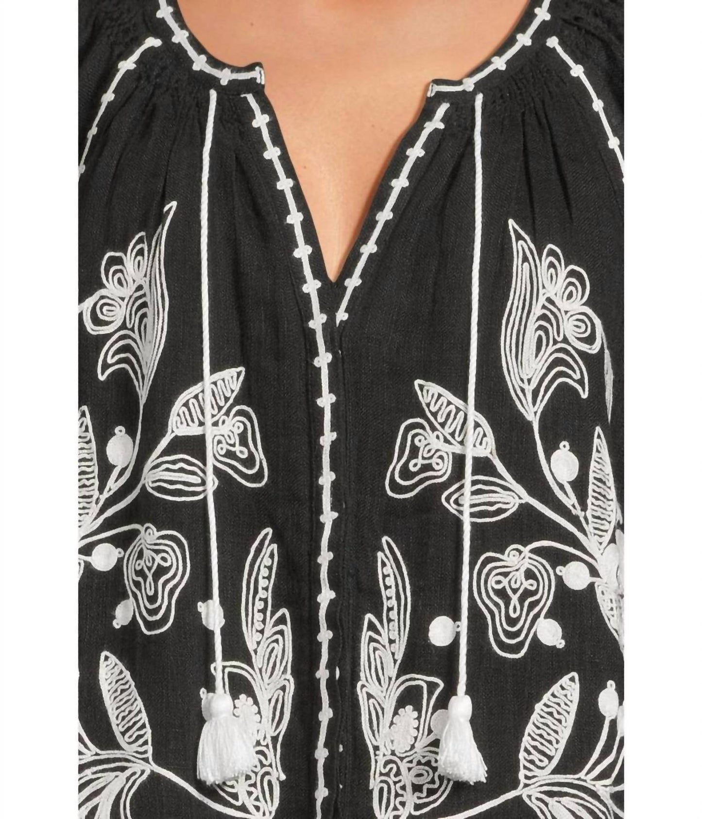 Tommy Bahama - Linen Gauze Tunic Coverup Dress