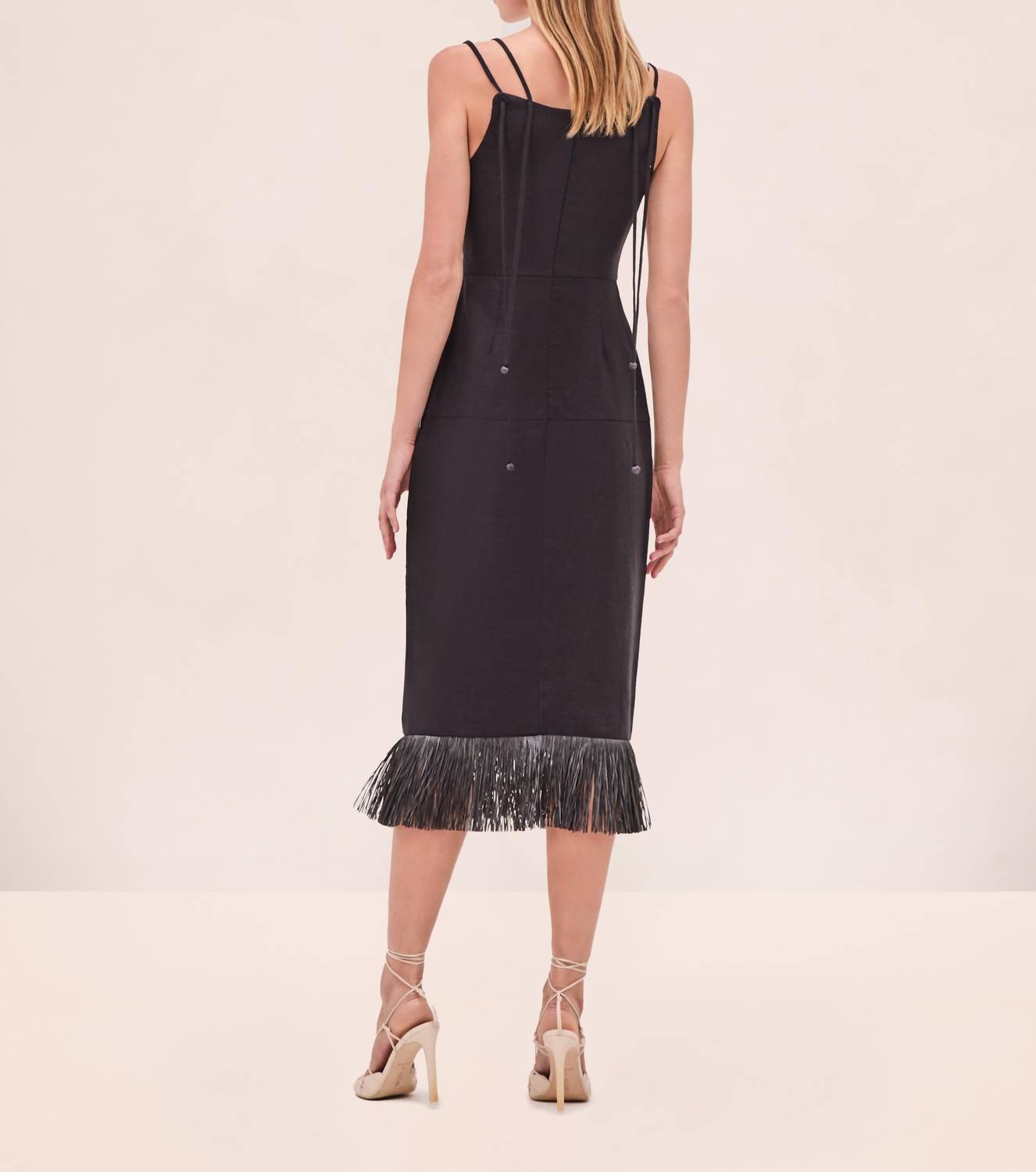Alexis - Naturi Embroidered Midi Dress