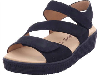 Gabor - Women’s 23.600.17 Soft Nubuck Schwarz Sandal