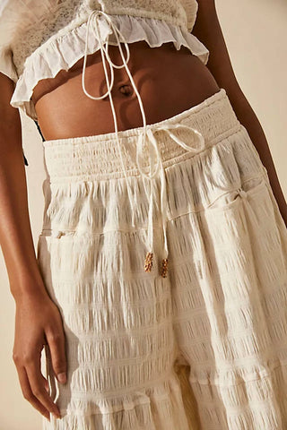Free People - Calça de perna larga In Paradise