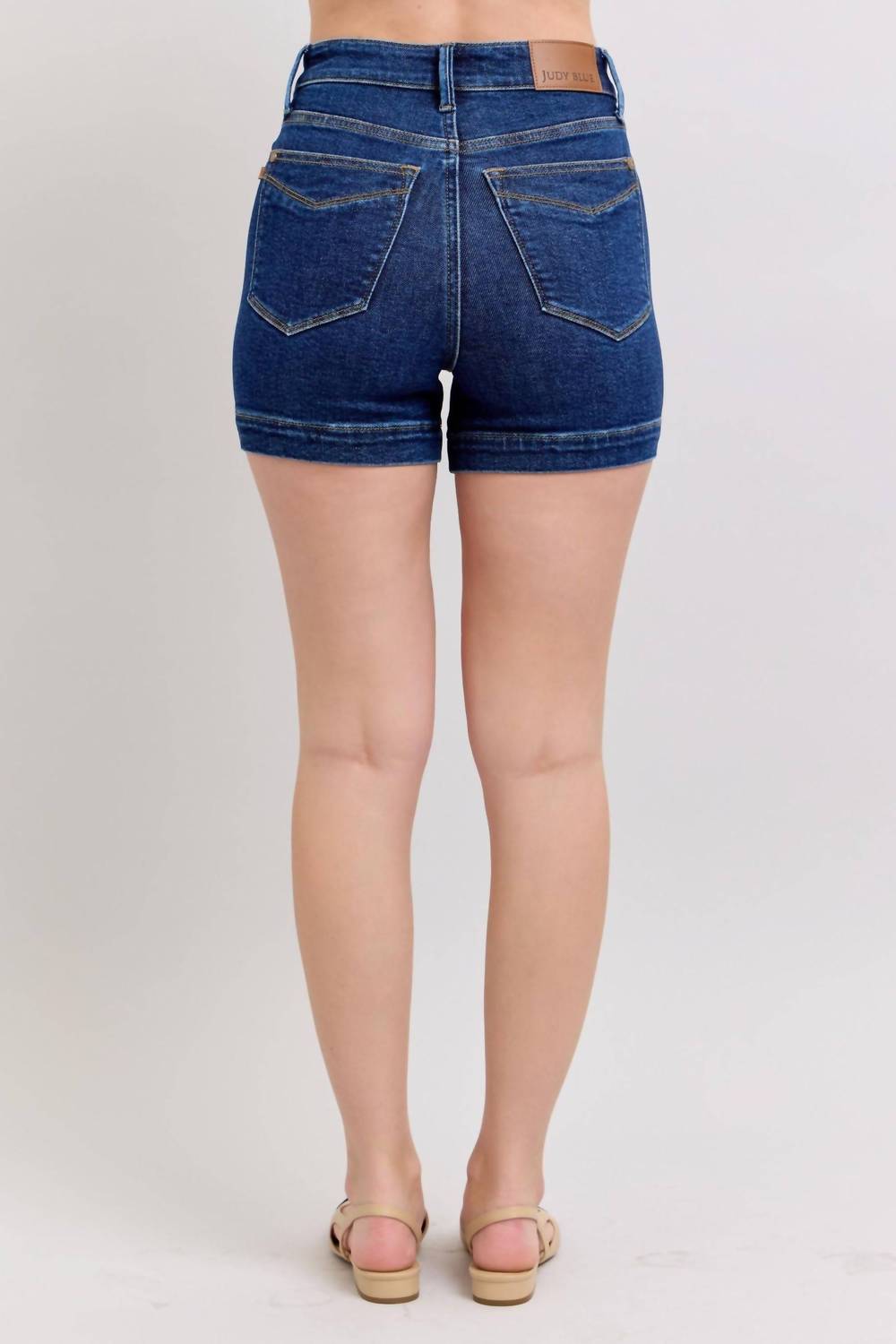 Judy Blue - High Waist Tummy Control Denim Short