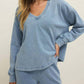Z Supply - Delphine Knit Denim Sweatshirt