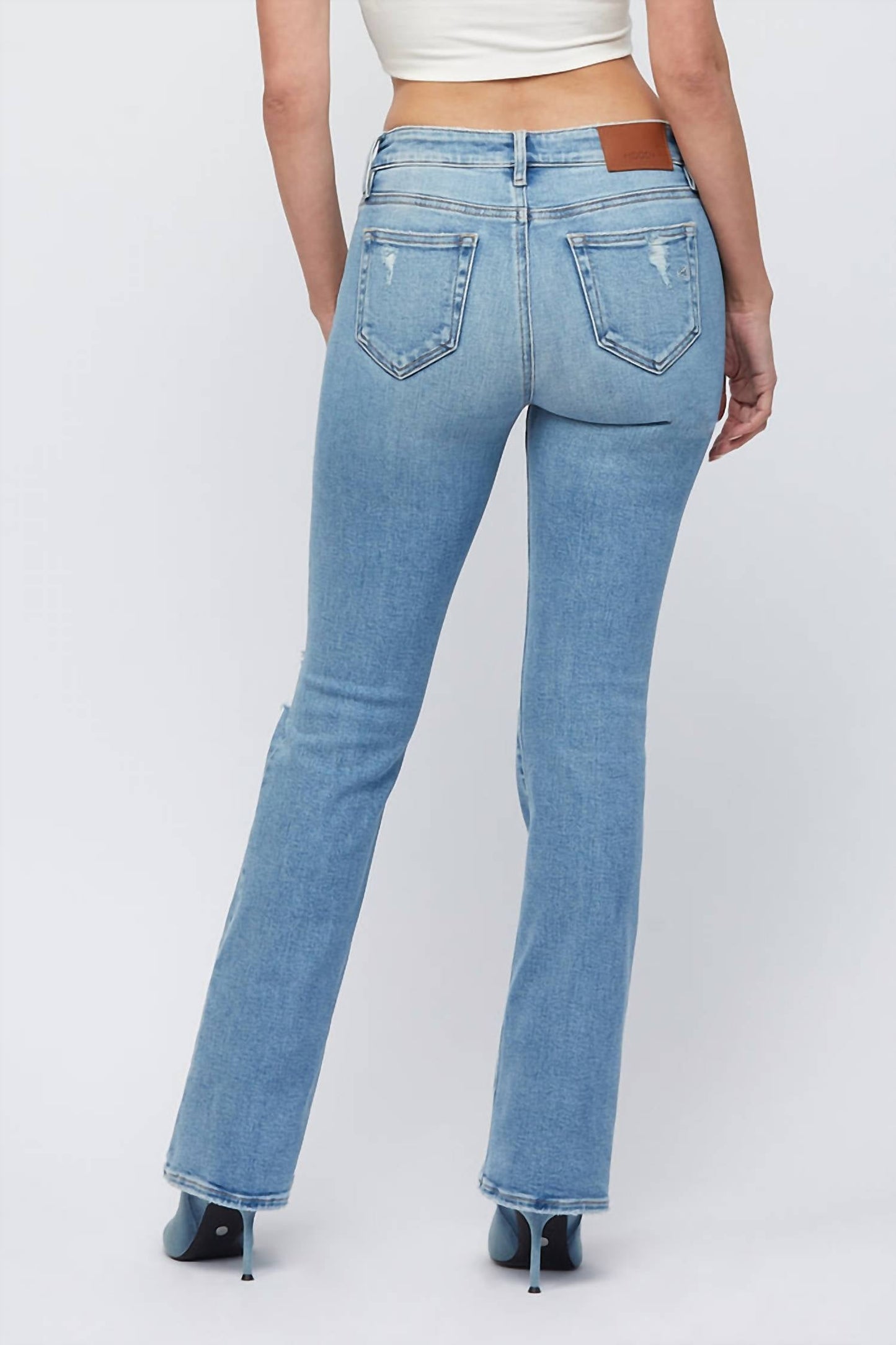 Hidden - Distressed Ryan Bootcut Jeans