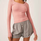 Free People - Royal Scoop Neck Long Sleeve Top