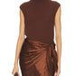 Enza Costa - Sleeveless Knit Turtleneck Top