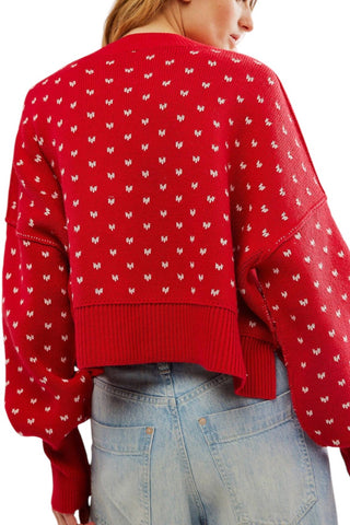 Free People - Padrão Easy Street Crop Top