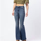 Judy Blue - Contrast Trouser Flare Jeans