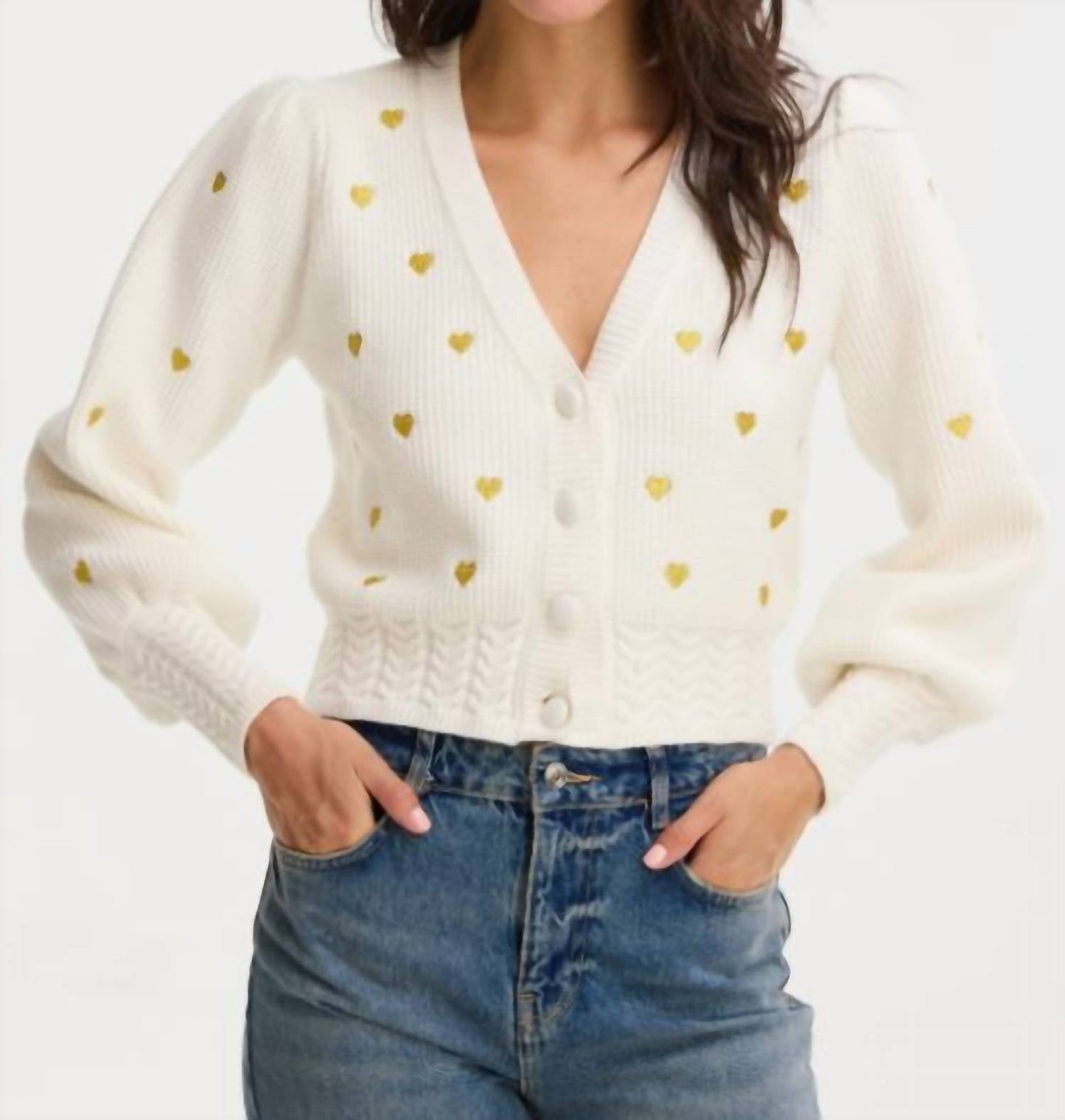 Allison New York - Hearts Piper Cardigan