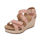 Aetrex - Women's Anna Orthopedic Wedge Sandals