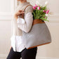 Joy Susan - Women's Denim Laurel Canvas Shoulder Bag