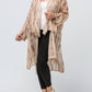 Entro - Snake Skin Kimono Duster -plus
