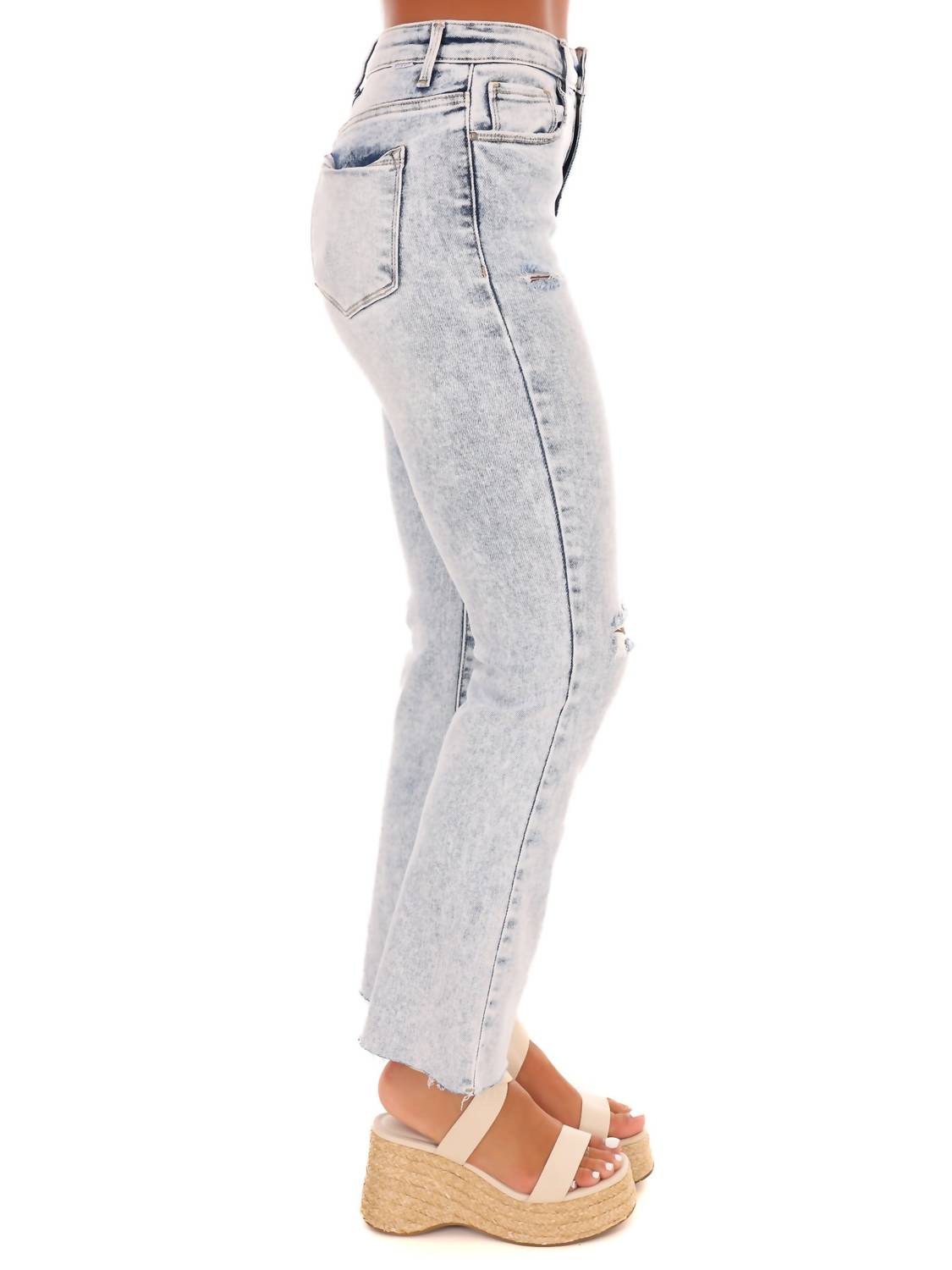 Risen - Raised Like That High Rise Ankle Jeans