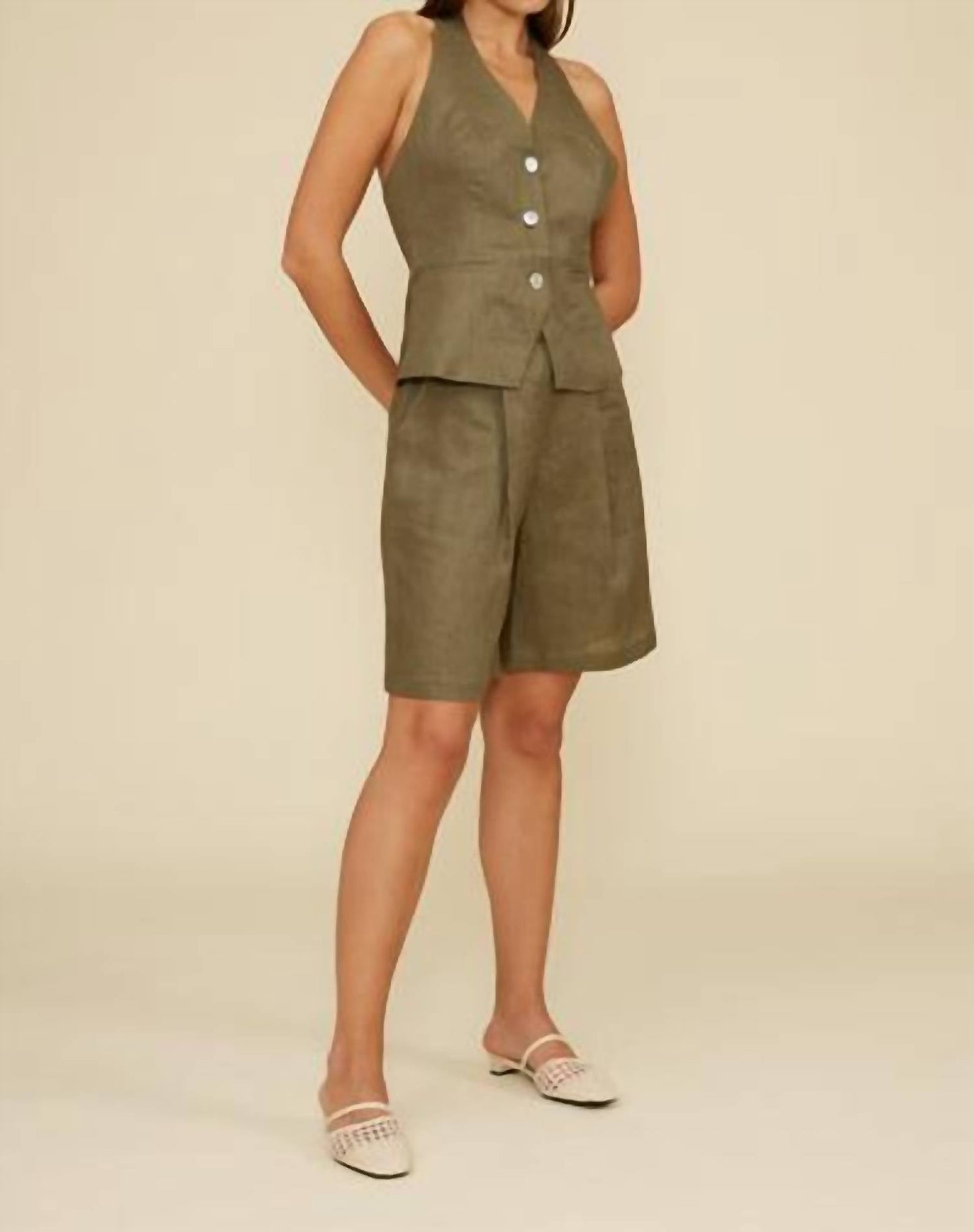 Lucy Paris - Laney Bermuda Shorts