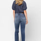 Judy Blue - Mid Rise Inseam Panel Flare Jeans