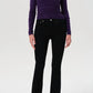 Agolde - Ingram Split High-rise Skinny Jeans