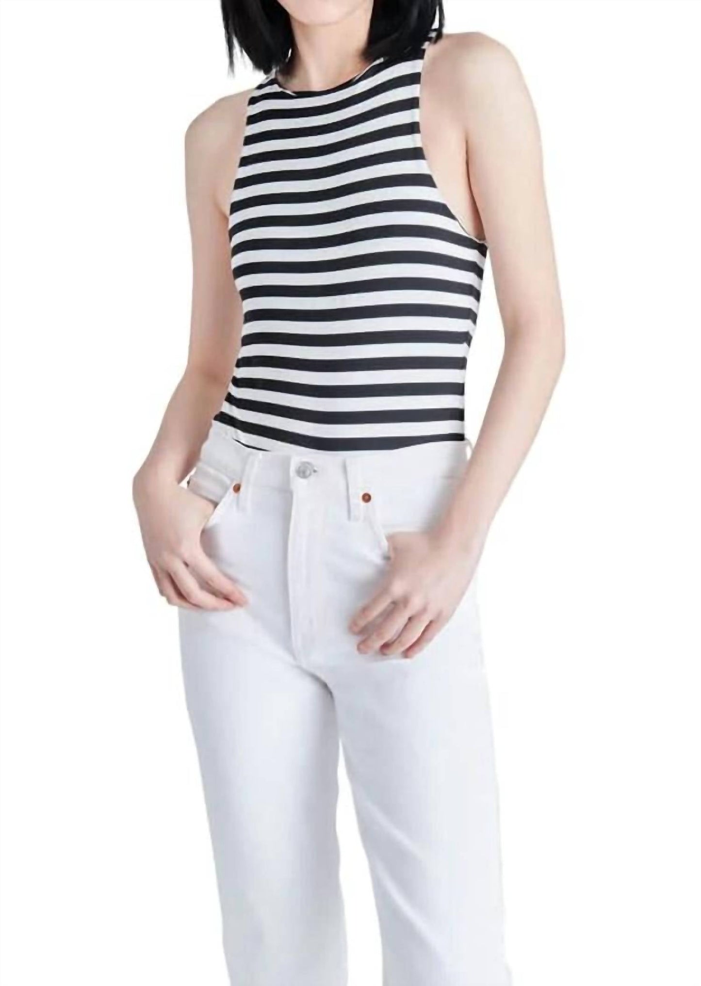 Steve Madden - Nico Stripe Bodysuit