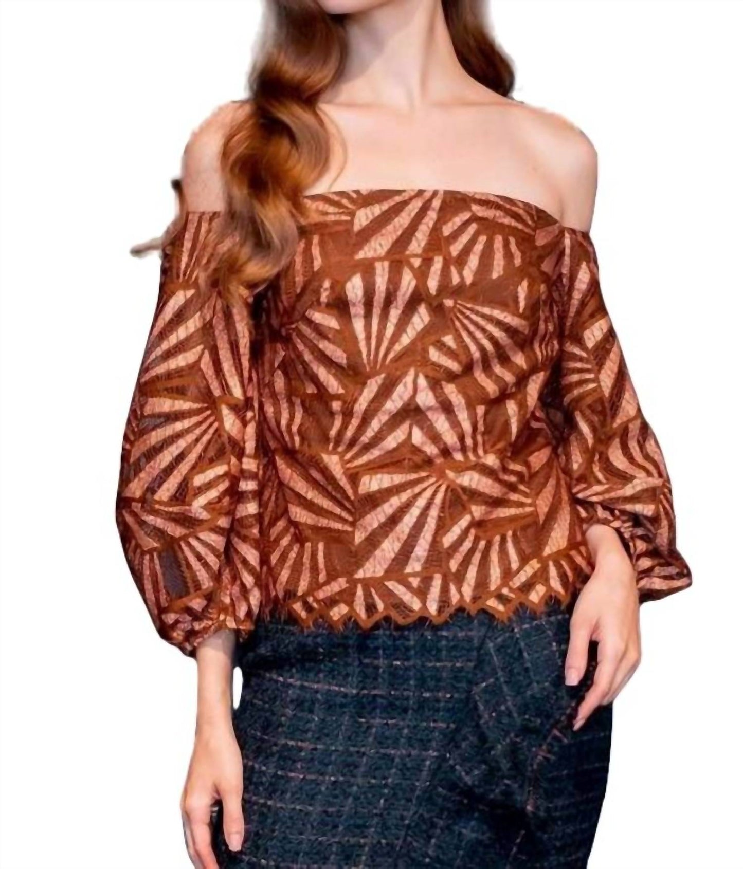 Eva Franco - Shine Lace Blouse