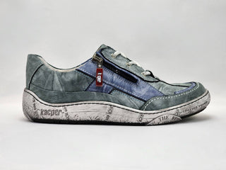 Kcr Group - Sapatos de couro casuais femininos