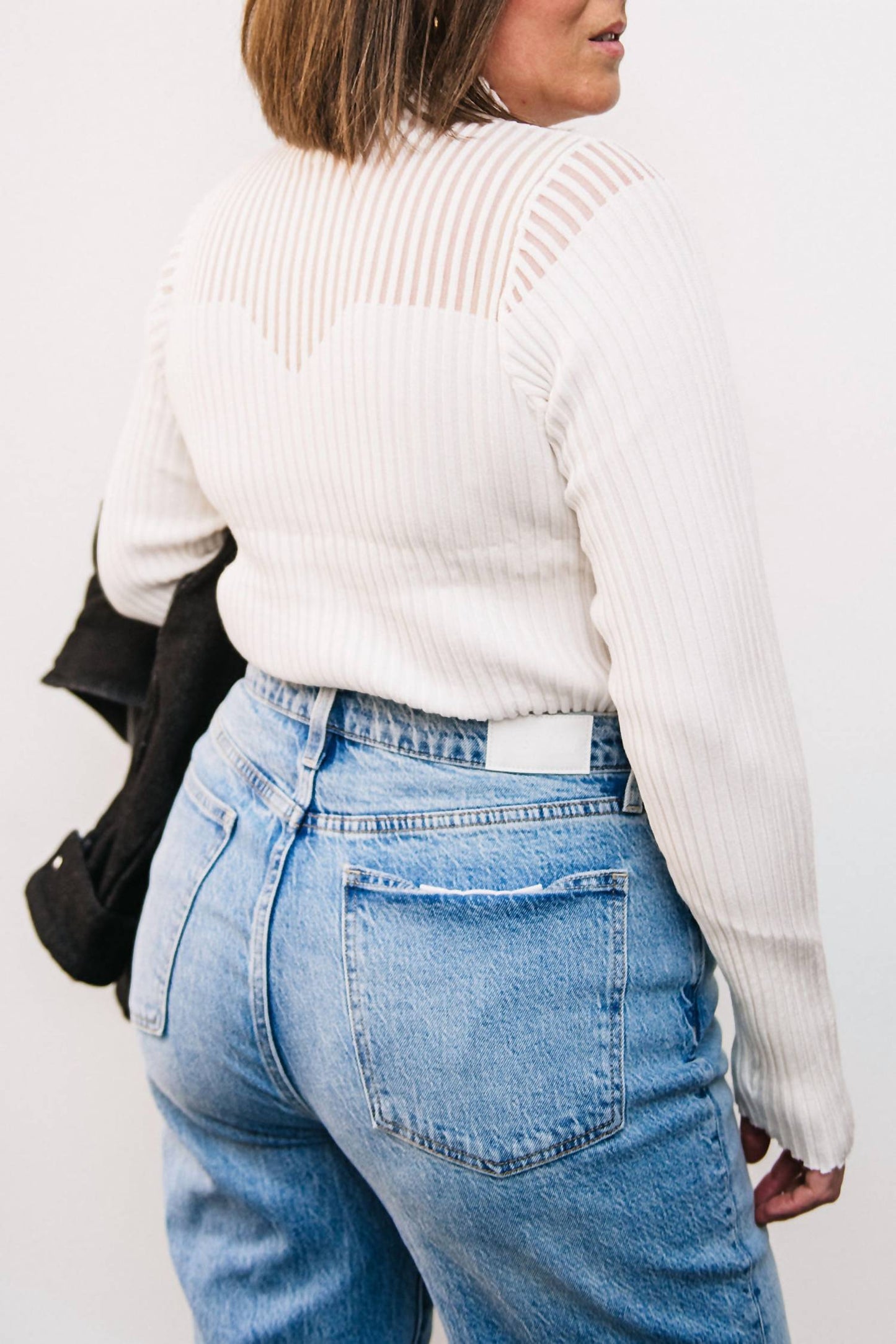 Pistola - Cassie Super High Rise Straight Jeans